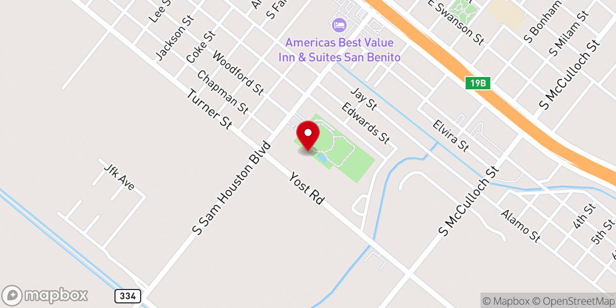 Map showing location of South Park