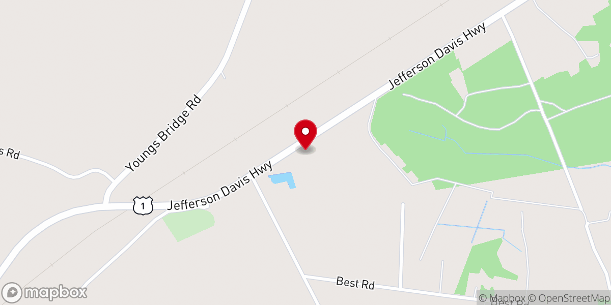 Map showing location of Bethune Church of Christ