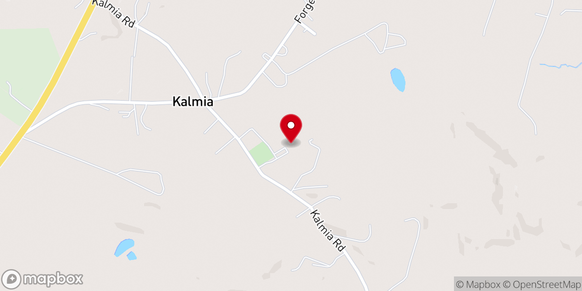Map showing location of Clarks United Methodist Church