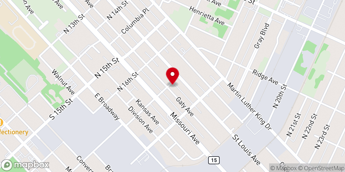 Map showing location of Emmanuel Temple Church of God