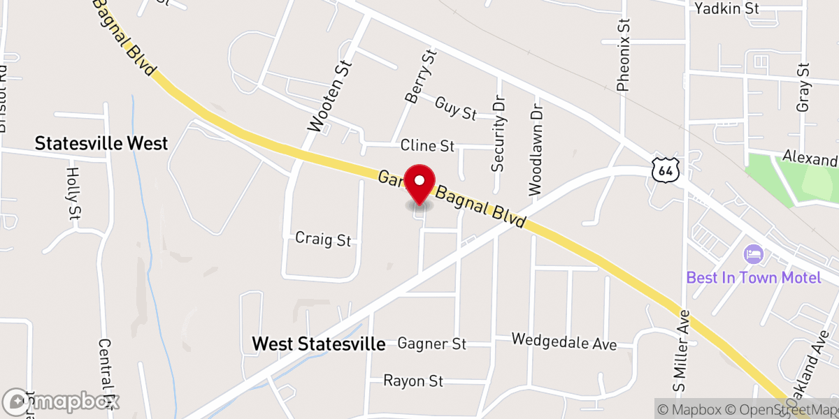 Map showing location of Iglesia Pentecostal El Mesias