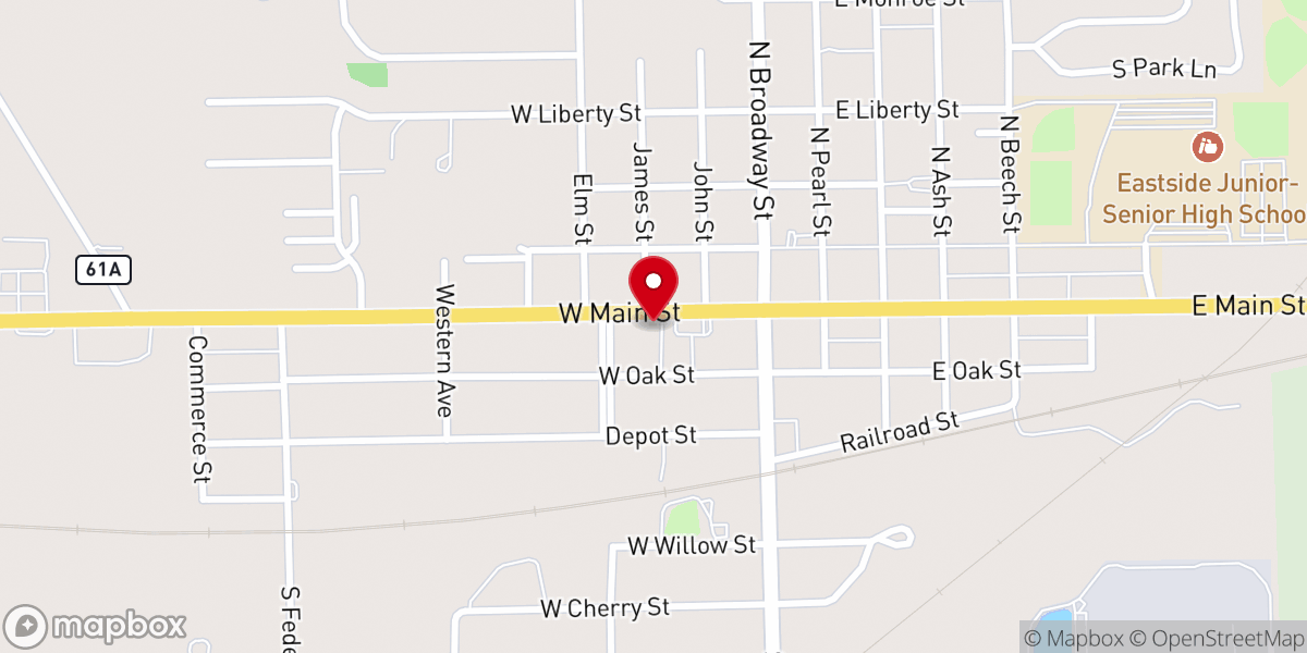 Map showing location of Inspiration Ministries