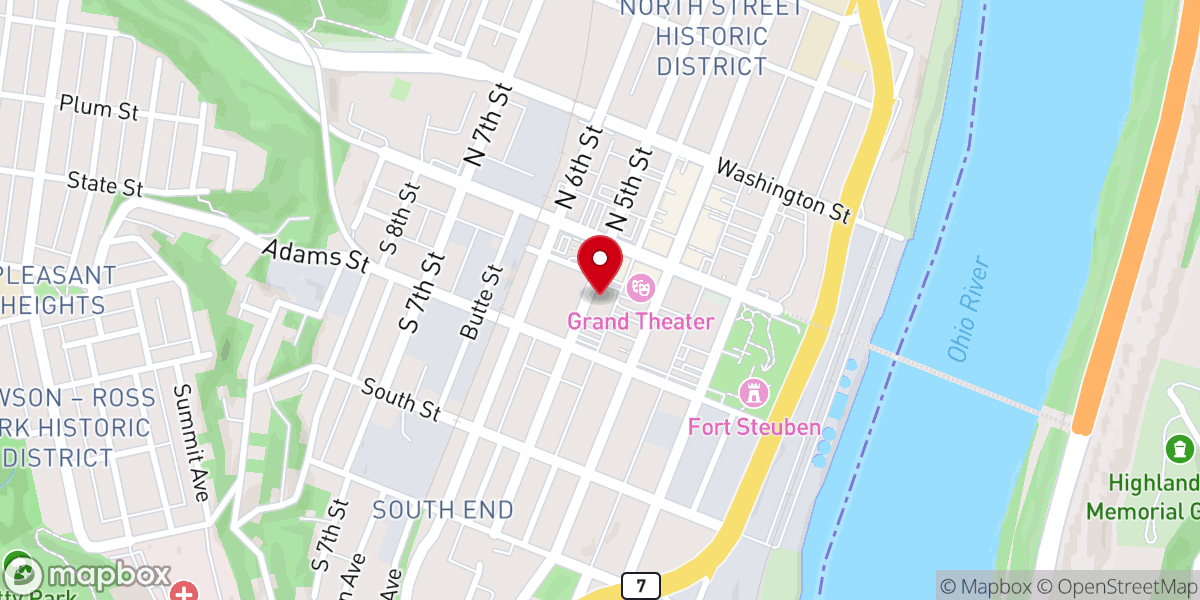 Map showing location of Emmanuel Church of God in Christ