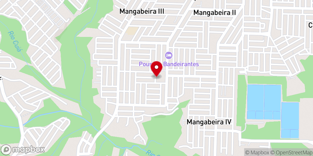 Map showing location of Paróquia Sagrada Família