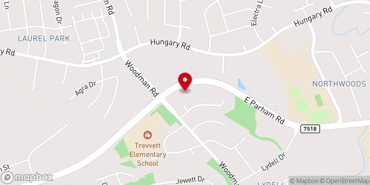 Map showing location of Igreja Avivamento da Fé - Richmond