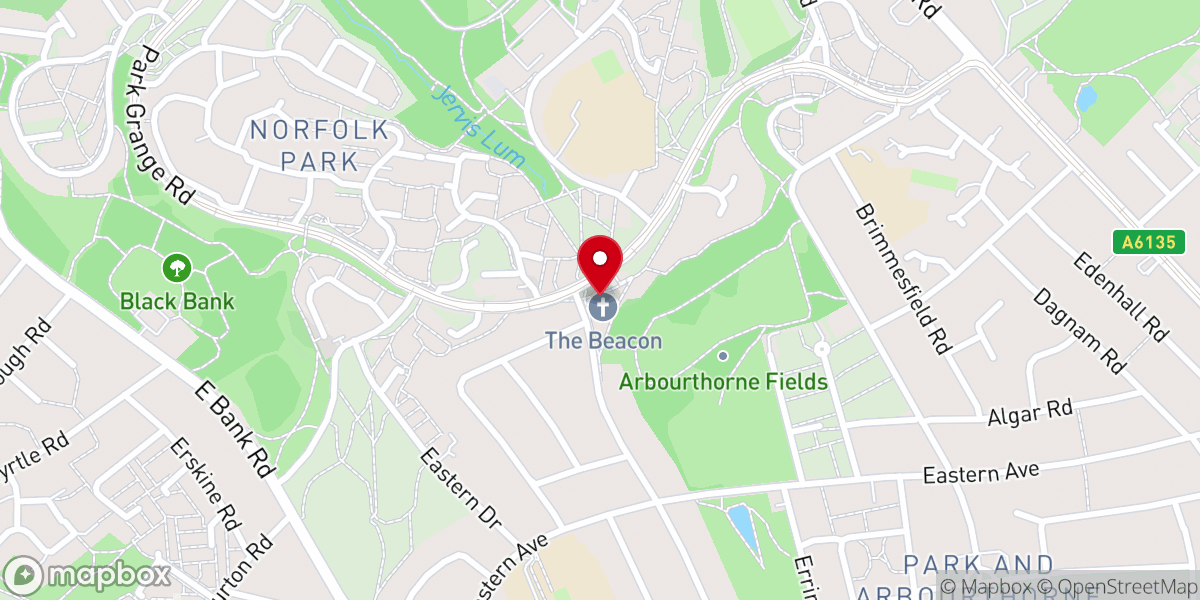 Map showing location of Saint Leonard's
