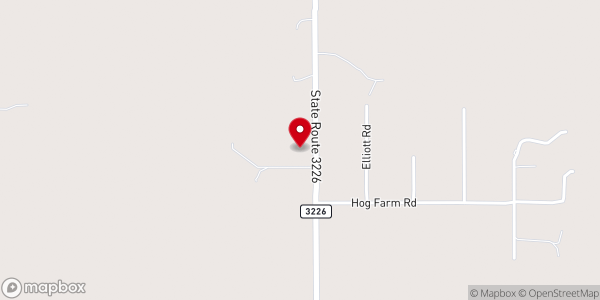 Map showing location of Out Of Ashes Ministry