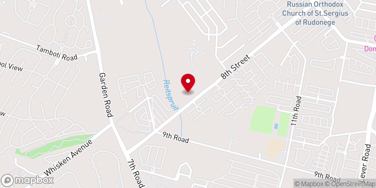 Map showing location of The Well Church Midrand
