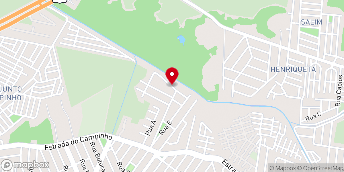 Map showing location of Igreja Pentecostal Assembleia de Deus No Brasil