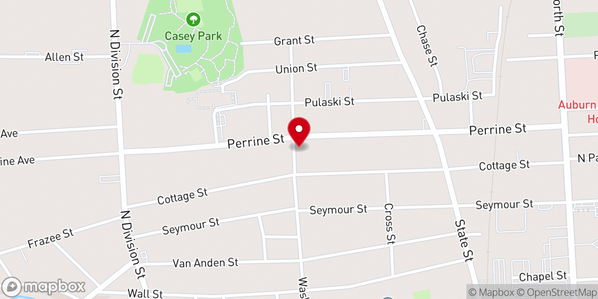 Map showing location of St. Peter & Paul Ukrainian Catholic Church