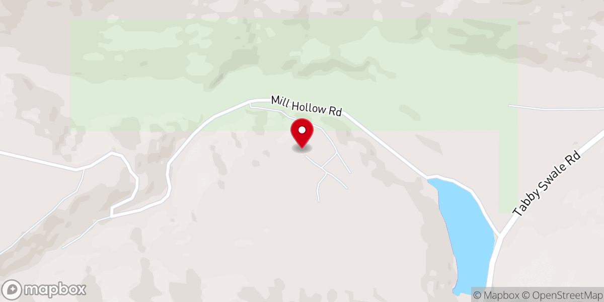 Map showing location of Reid Ranch