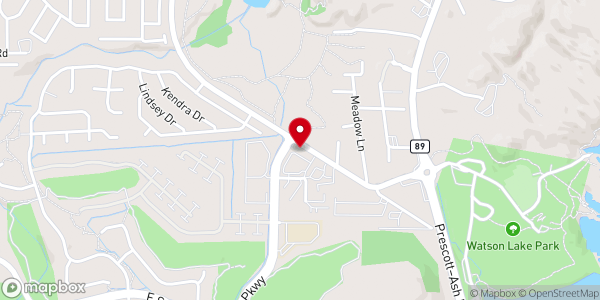 Map showing location of Living Truth Prescott