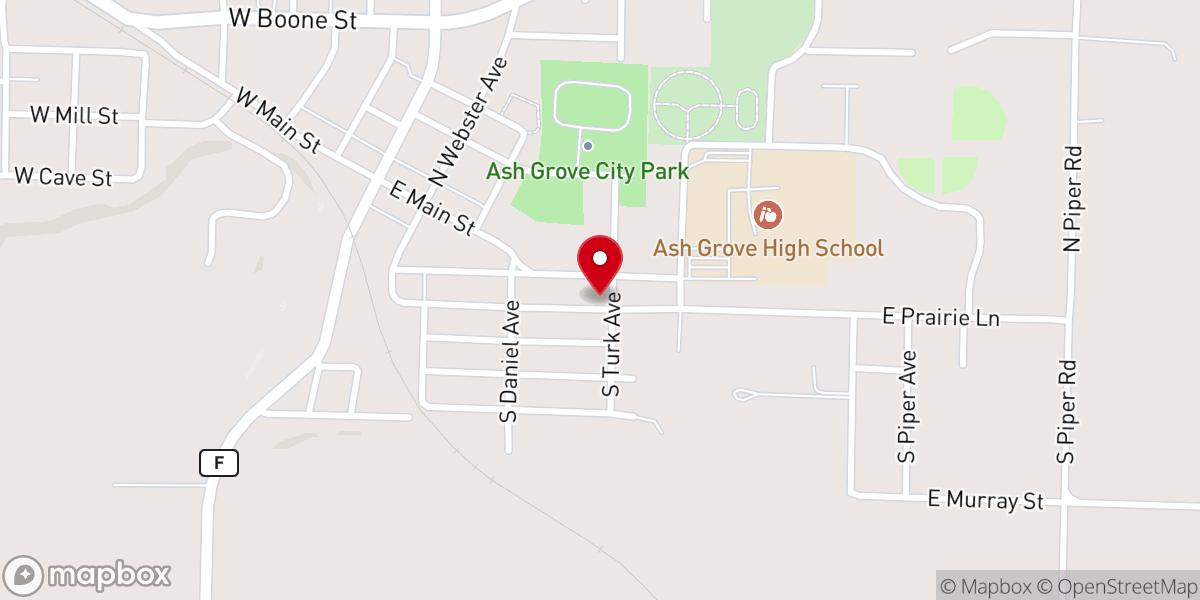 Map showing location of Inspire Rhapsody