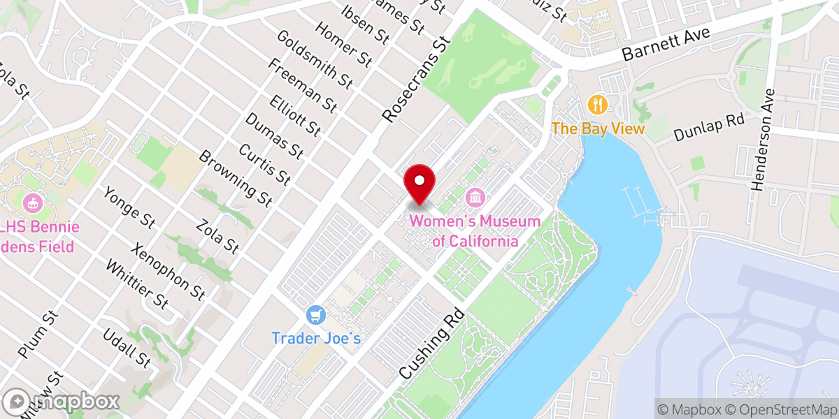 Map showing location of Park Hill Church