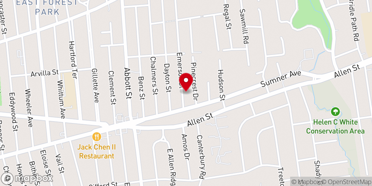 Map showing location of Gods Way Ministries