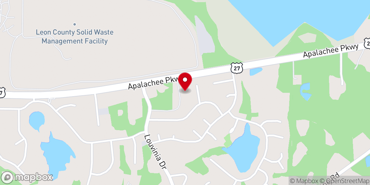 Map showing location of Woodrun Baptist Church