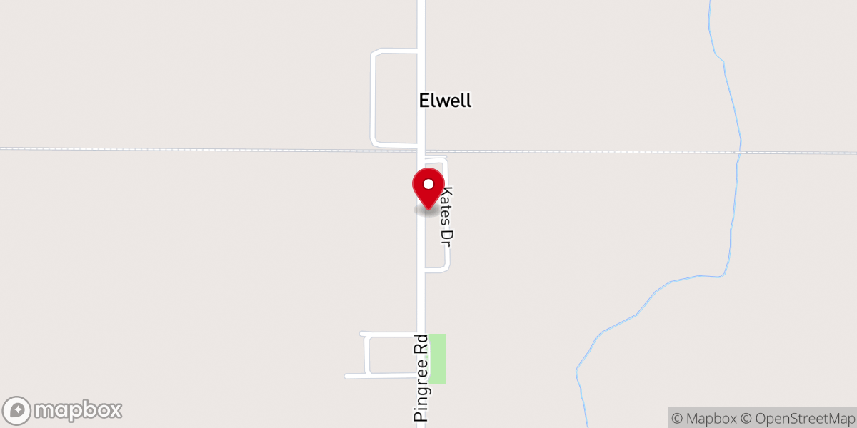Map showing location of Ghost Town Saloon