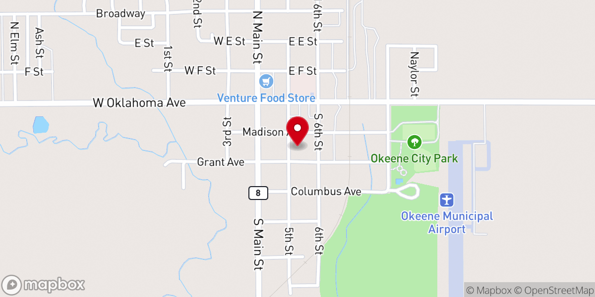 Map showing location of Holy Family Hall St Anthony