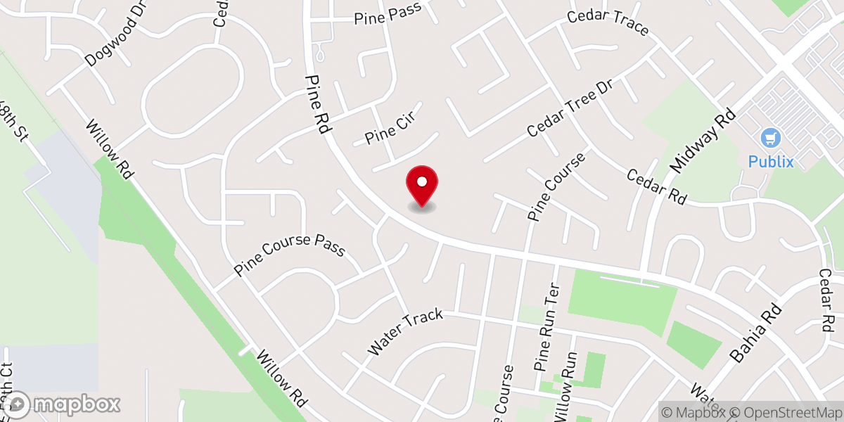Map showing location of Family of God Fellowship