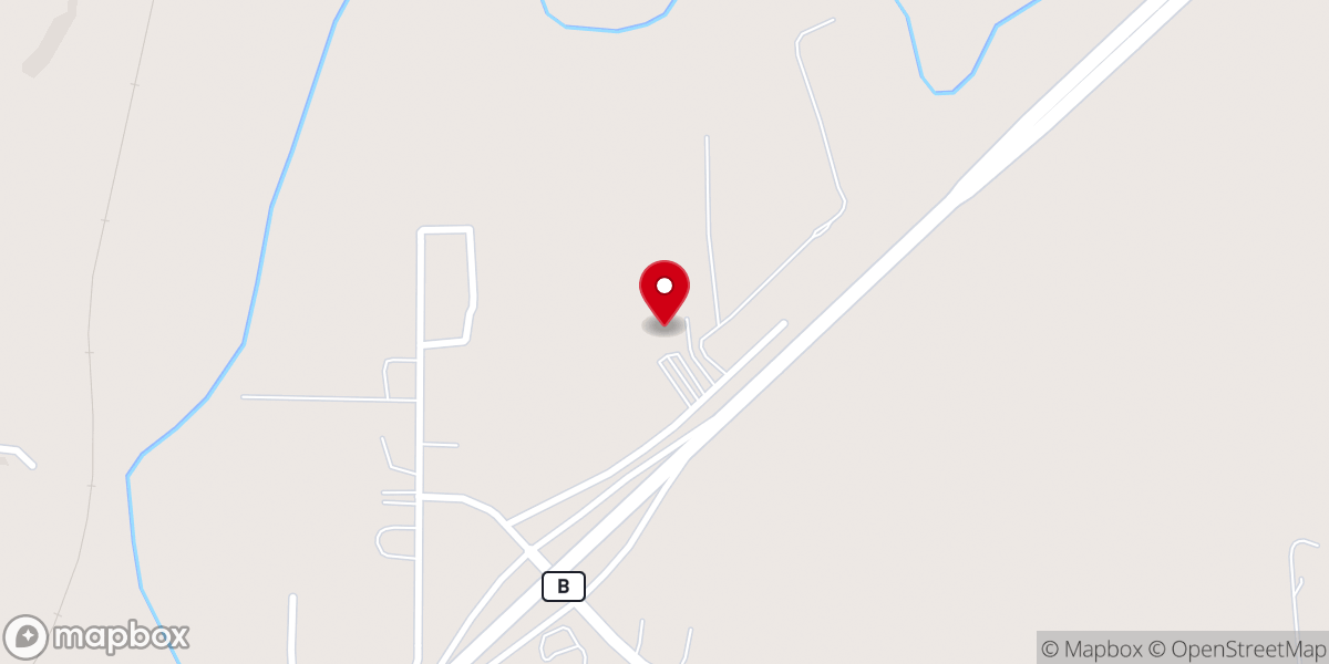 Map showing location of Mt Calvary Power House Church