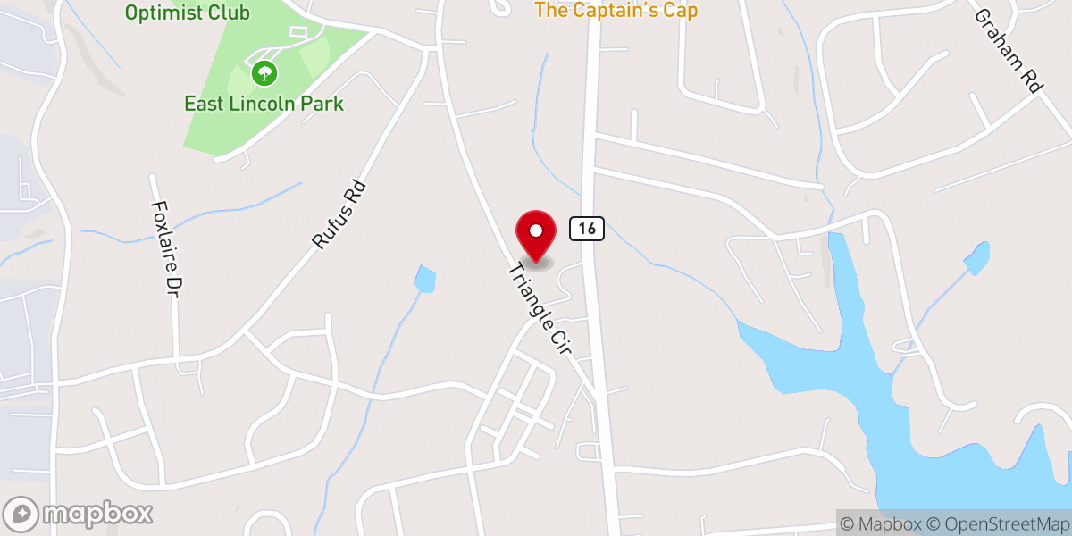 Map showing location of Church at Denver