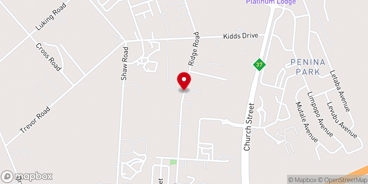 Map showing location of AFM Polokwane - Worship Centre