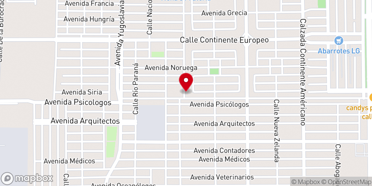 Map showing location of Iglesia Cristiana Roca de Salvación Asambleas de Dios