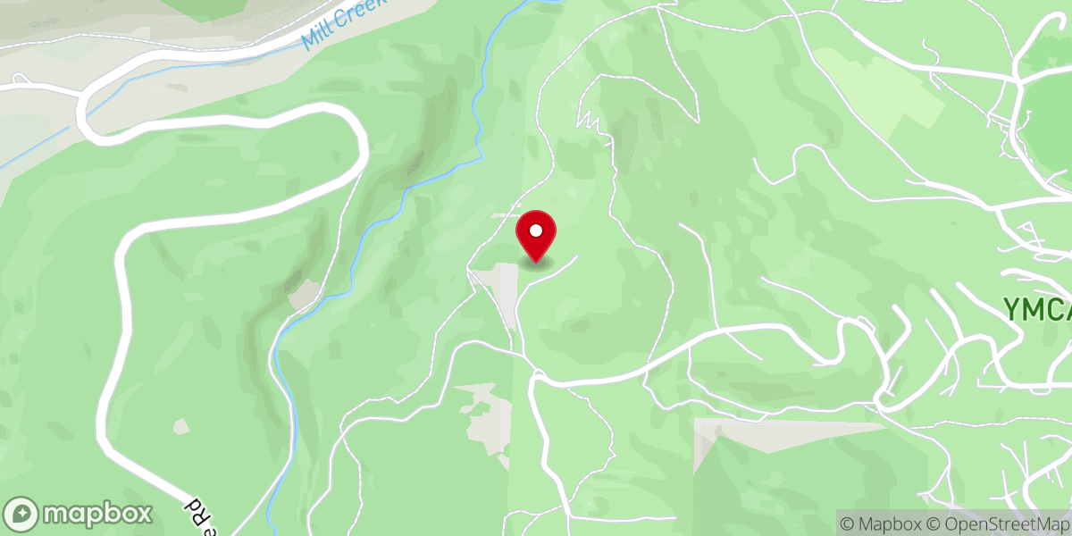 Map showing location of Overlook Chapel