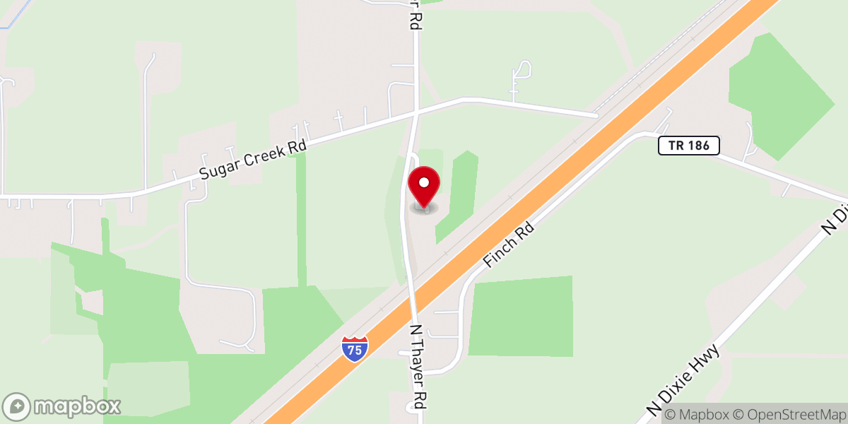 Map showing location of PLEASANT VIEW CHURCH OF THE BRETHREN