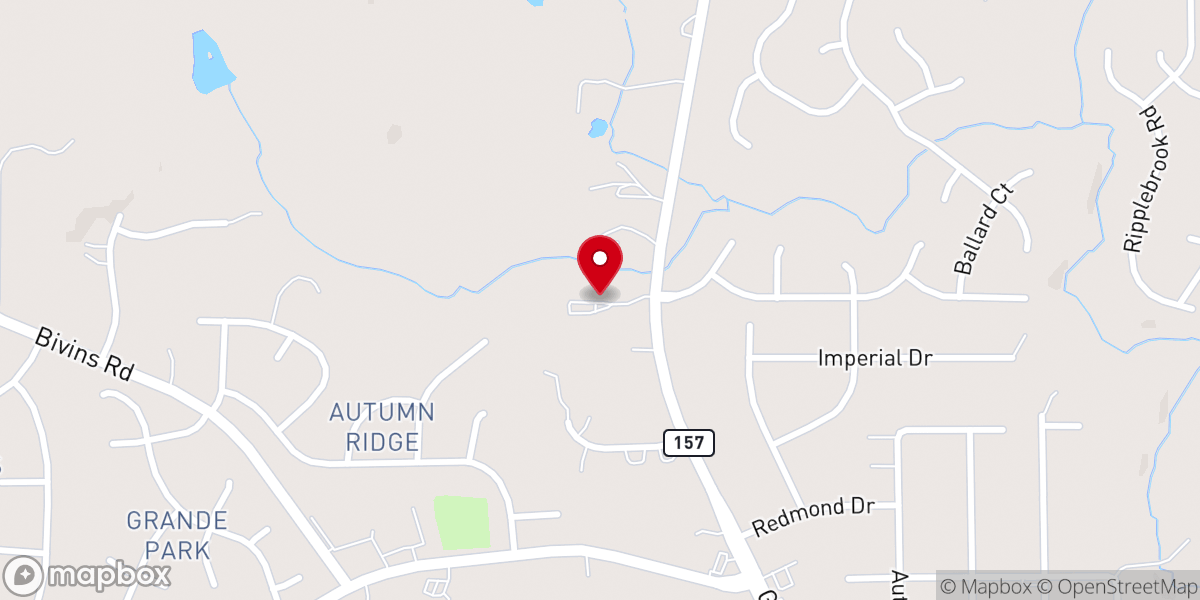 Map showing location of Springs of Life Bible Church