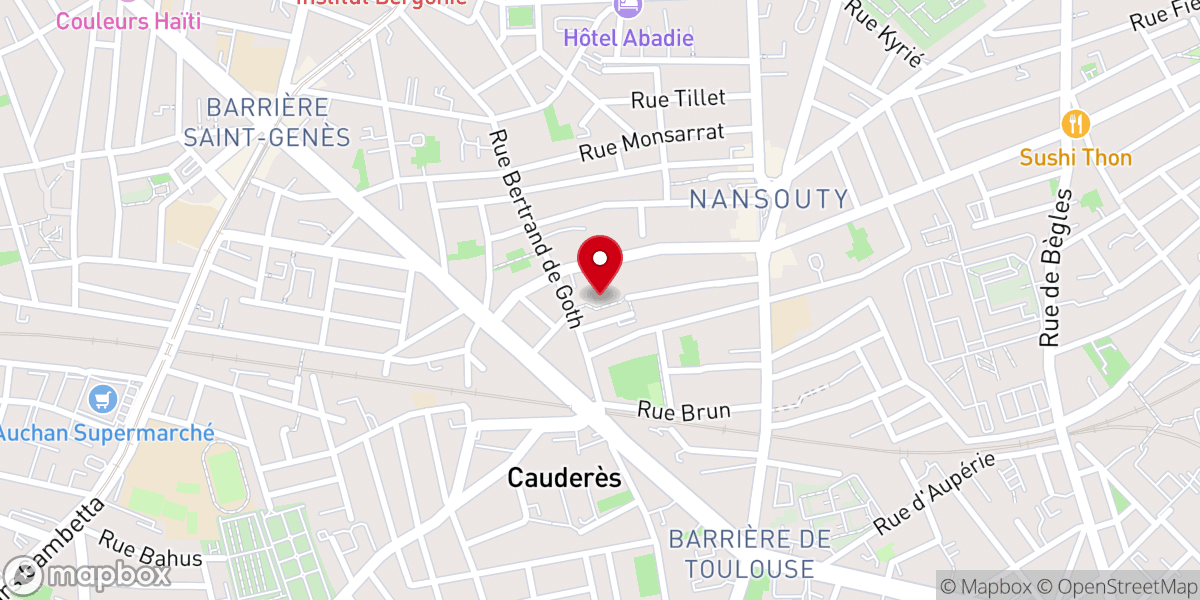 Map showing location of Église Sainte-Geneviève