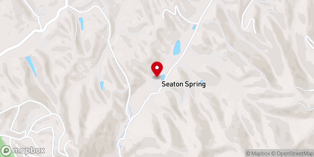 Map showing location of Historic Seaton Springs Farm