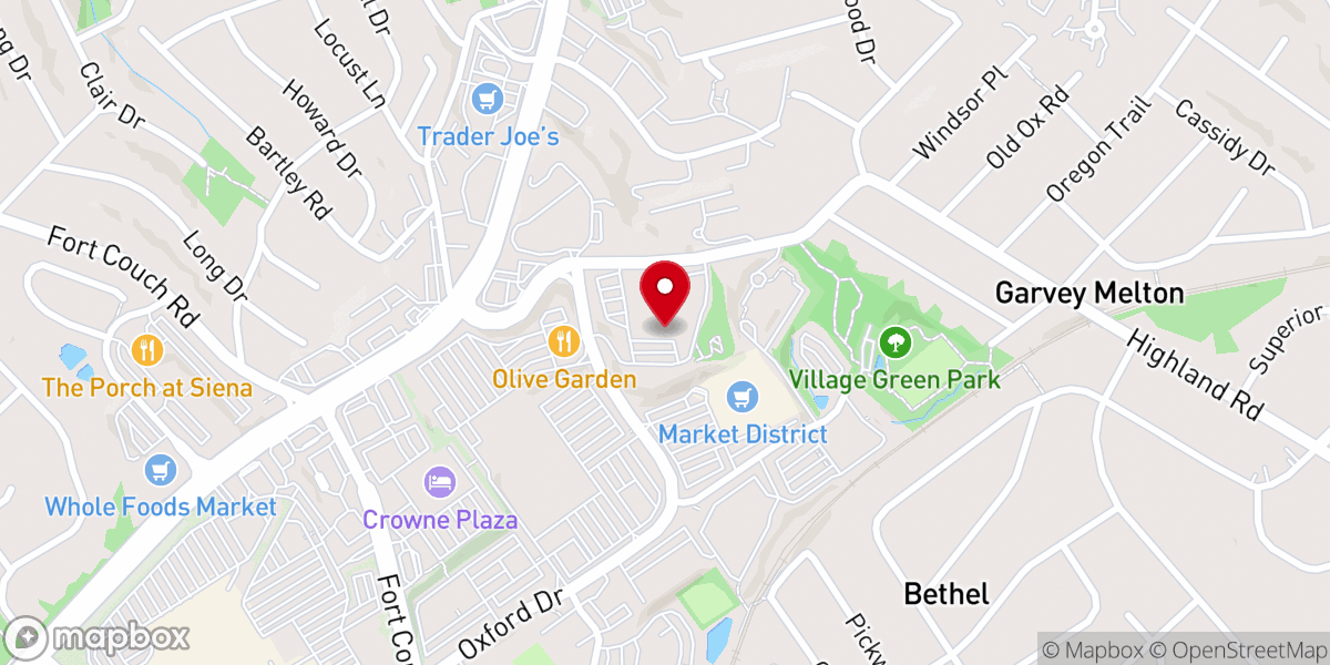 Map showing location of Christ Church Preschool