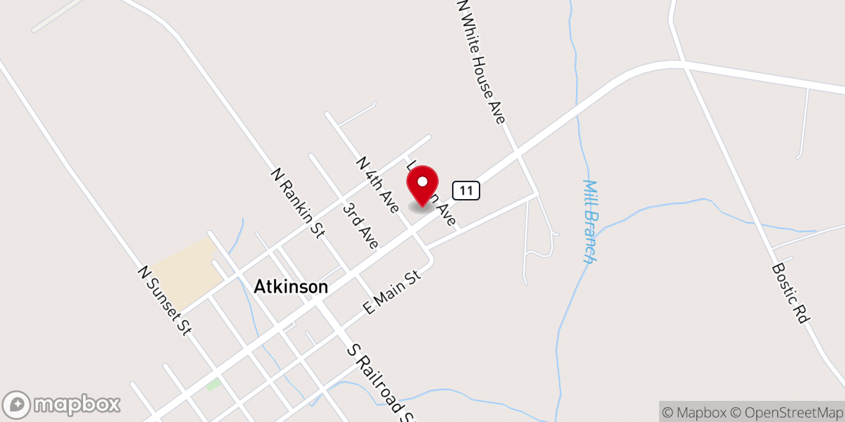 Map showing location of Hope Alive Inc
