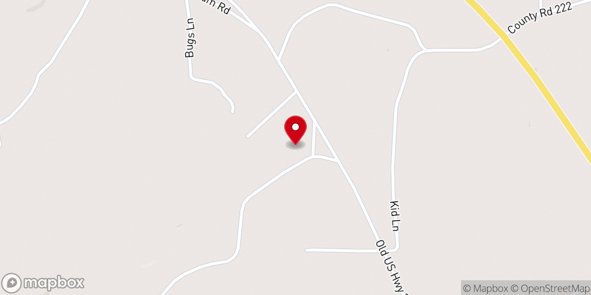 Map showing location of Mallis Chapel Church