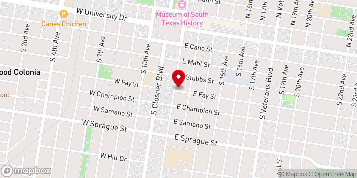 Map showing location of Bethel Family Worship Center Assemblies of God