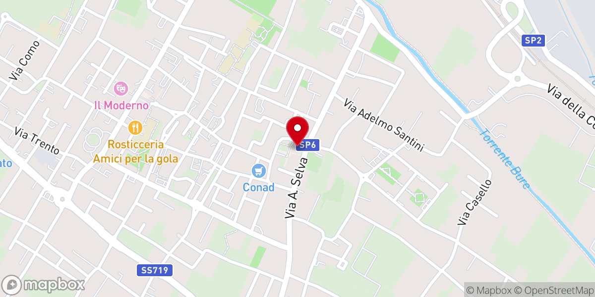 Map showing location of Chiesa Parrocchiale di San Niccolò