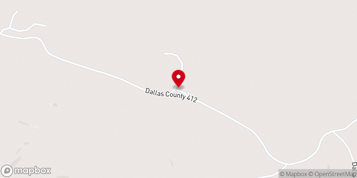 Map showing location of Ebe County Line Church