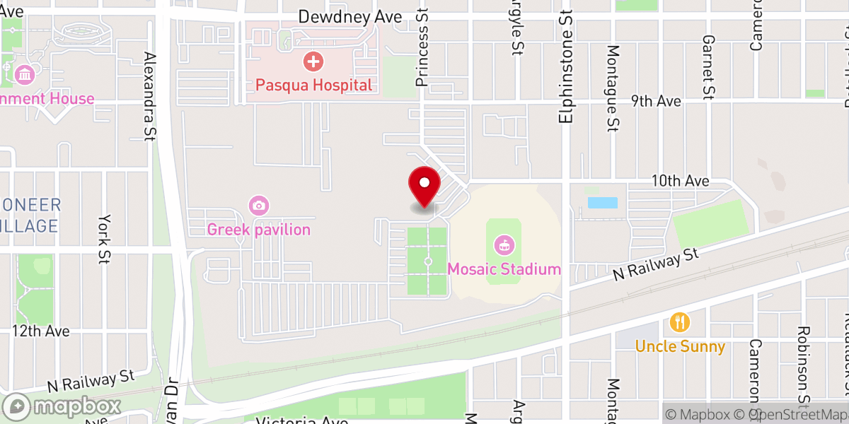 Map showing location of REAL District Administration