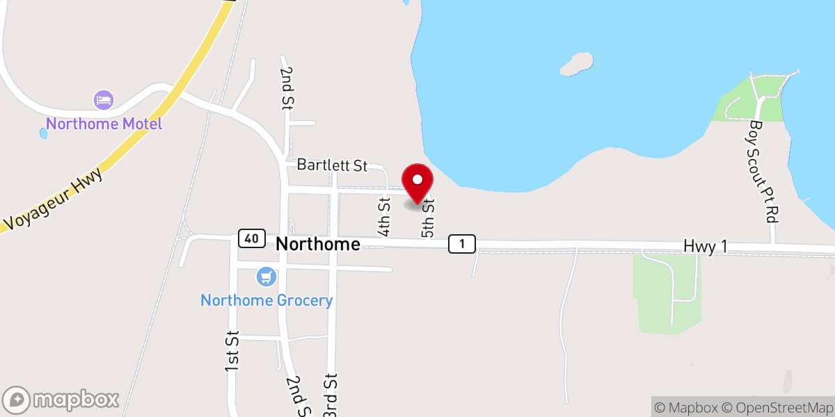 Map showing location of St Michael's Catholic Church