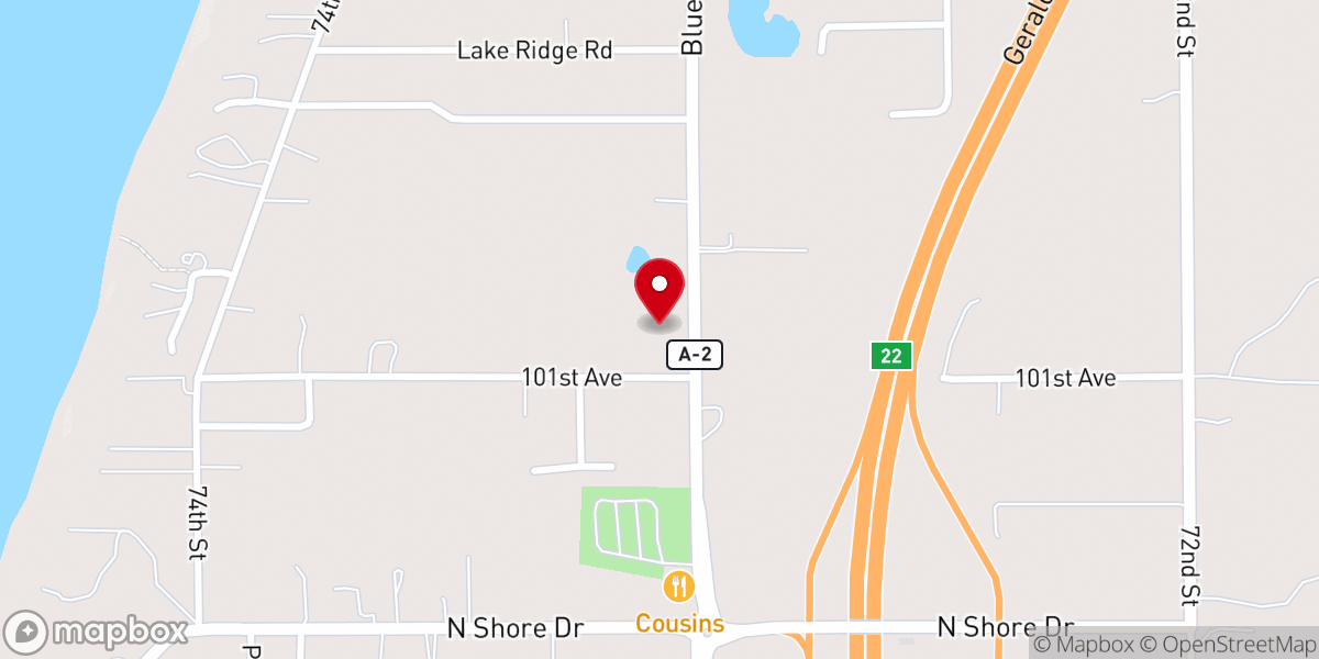 Map showing location of South Haven Seventh-day Adventist Church