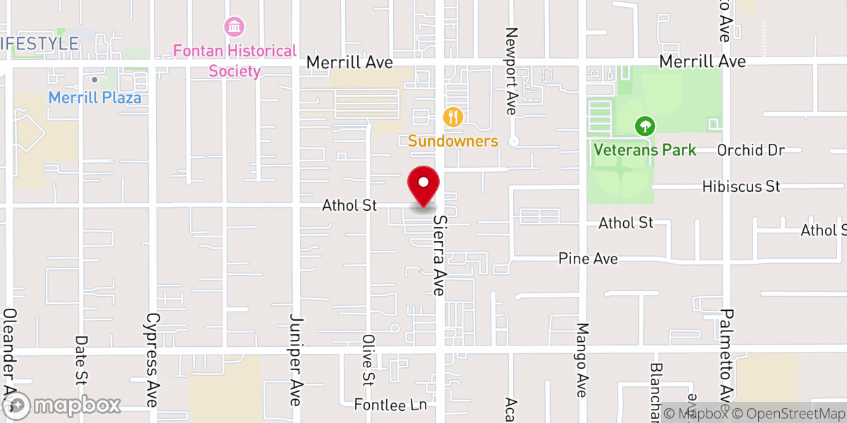 Map showing location of New Beginnings United Methodist Church West Campus
