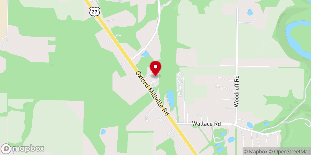 Map showing location of Hopedale Unitarian Universalist Community