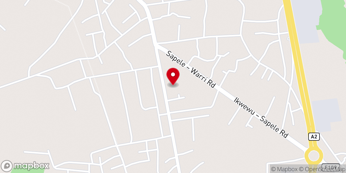 Map showing location of St Mary's Catholic Church