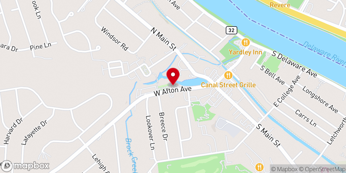 Map showing location of St. Andrew's House