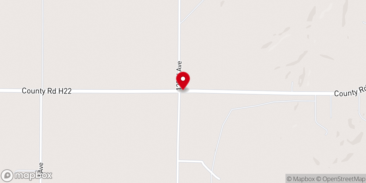Map showing location of Fairview Church