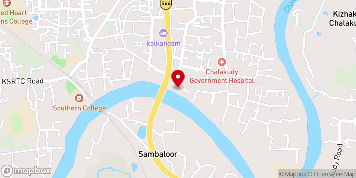 Map showing location of Sreedharamangalam Temple (ശ്രീധരമംഗലം ക്ഷേത്രം)
