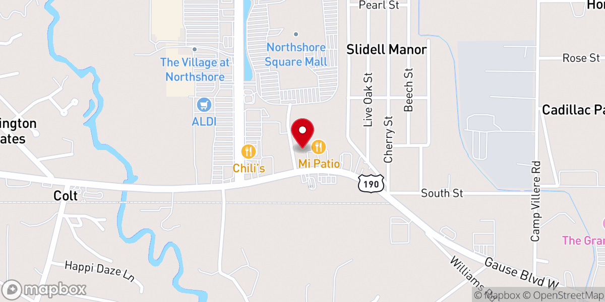 Map showing location of Faith Life Ministries