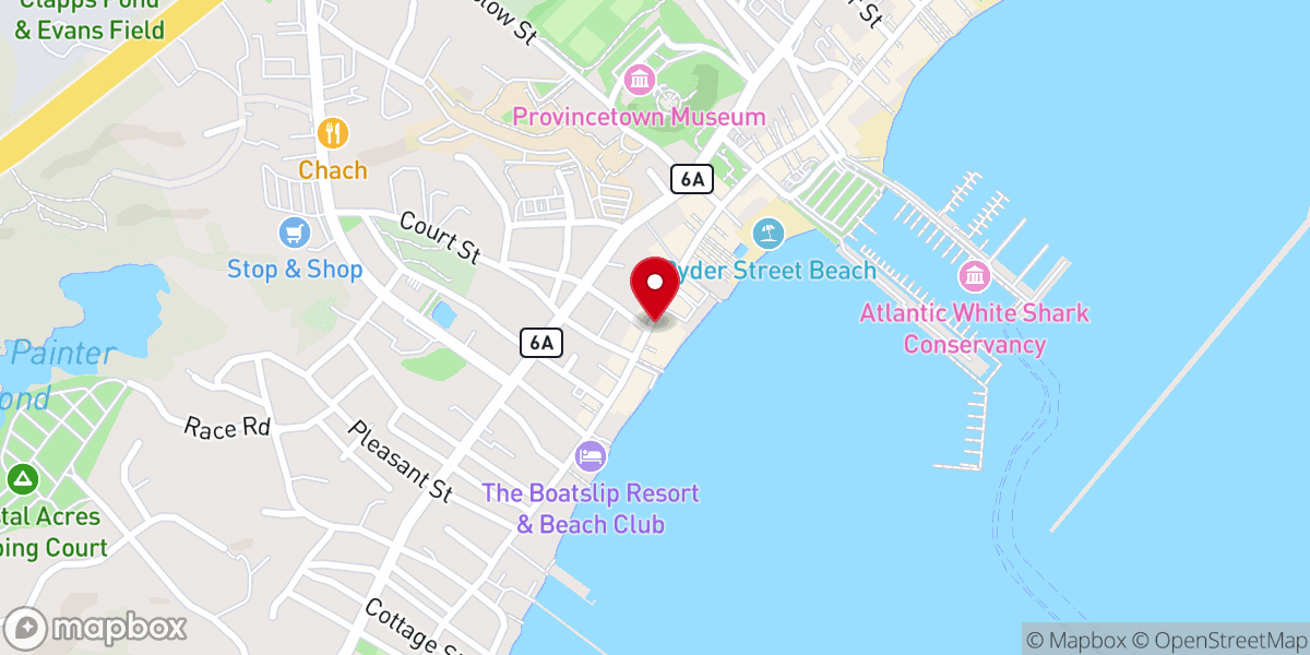 Map showing location of House of La Rue