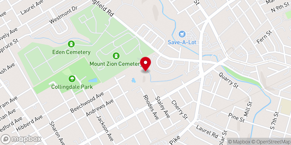 Map showing location of Golden Gate Christian Assembly Inc